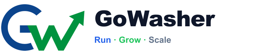 GoWasher – Run · Grow · Scale